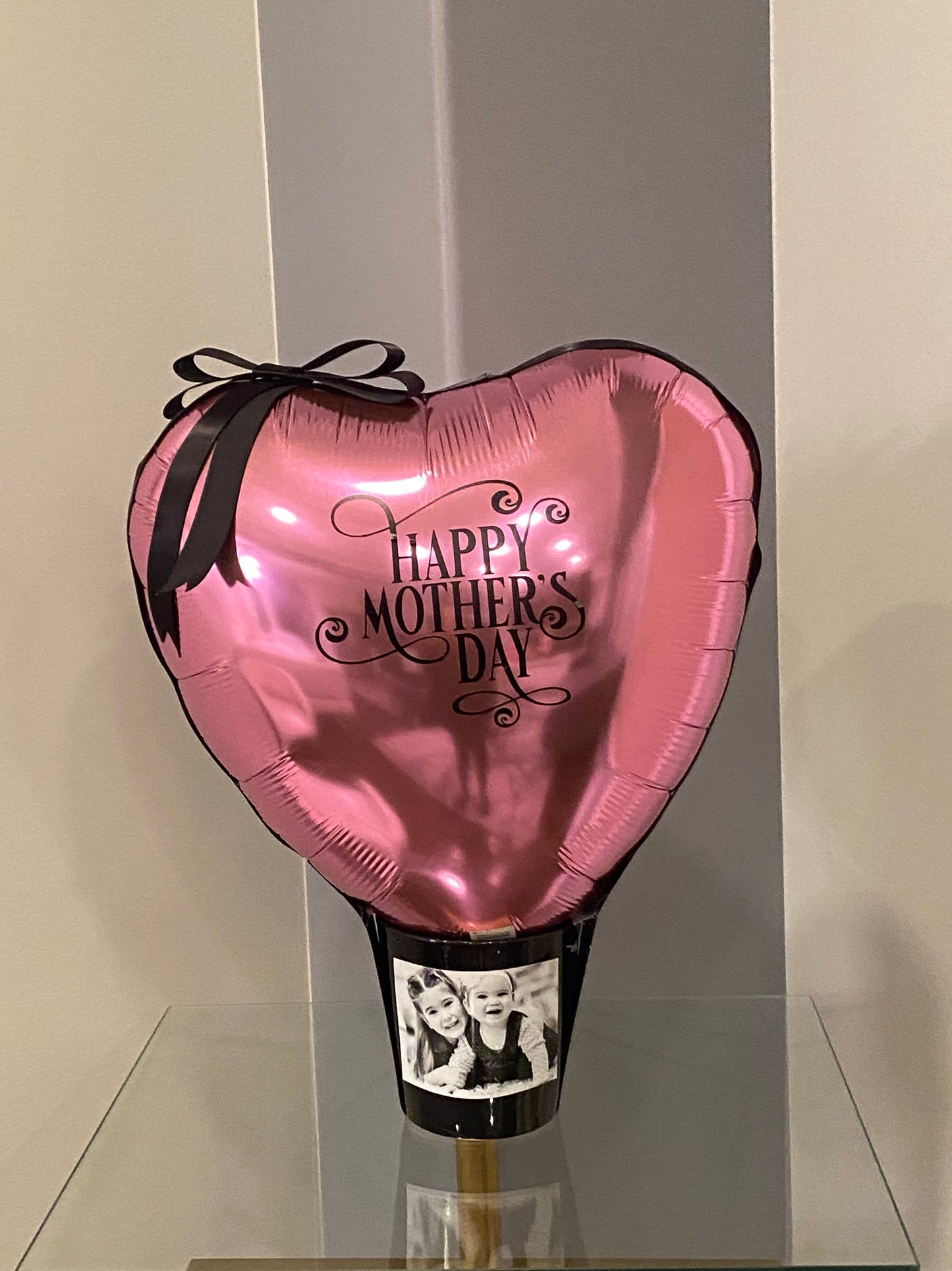 Heart photo arrangement